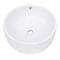 Nantucket Sinks Round White Vessel Sink With Overflow NSV213 - alternate 5